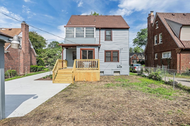 view of front of house