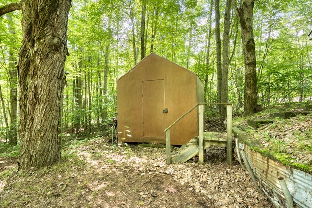11451 Hemlock Ave, Lake, MI 48632 - view of shed