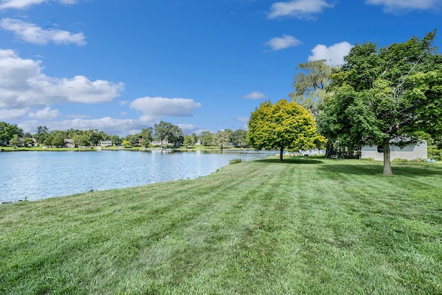 property view of water