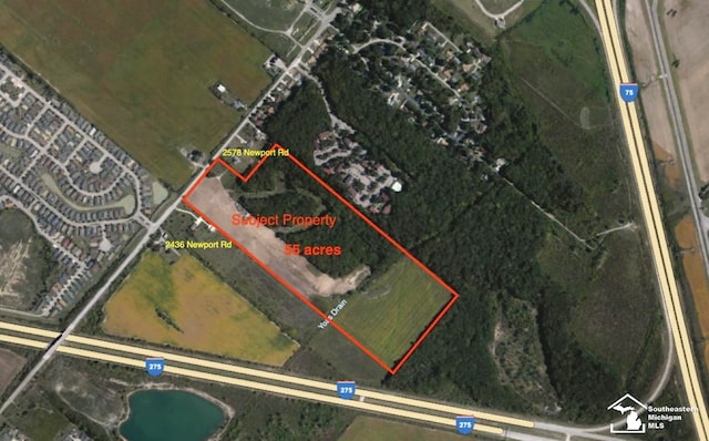 2552 Newport Rd, Newport MI, 48166 land for sale