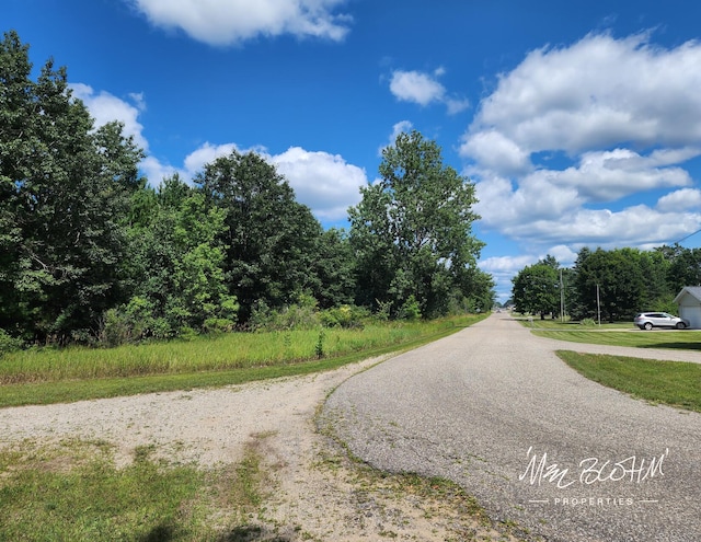 view of road