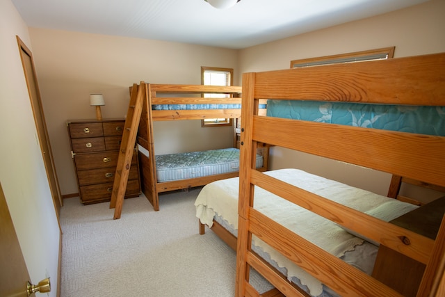 bedroom with carpet flooring