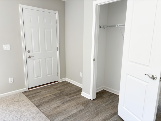 view of closet