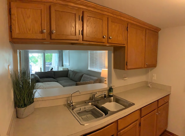 kitchen with sink