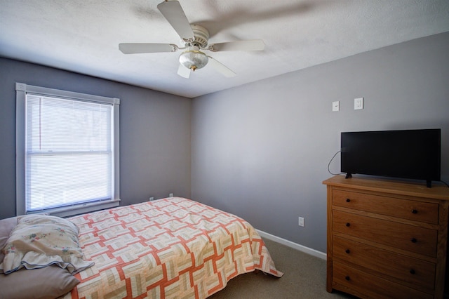 417 Barlow St, Traverse City, MI 49686 - carpeted bedroom with baseboards and ceiling fan