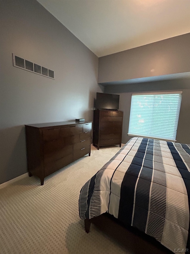 bedroom featuring carpet flooring