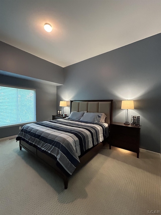 bedroom featuring carpet flooring