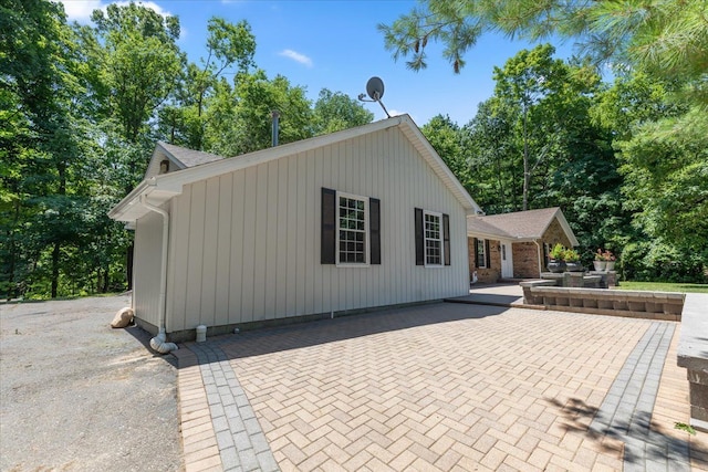 exterior space featuring a patio area