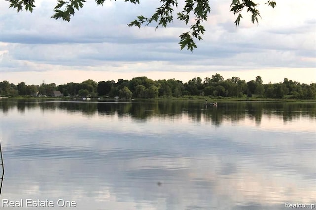 property view of water