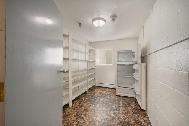 9284 M-35, Gladstone, MI 49837 - walk in closet featuring a baseboard radiator
