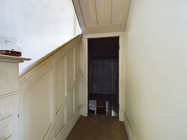 view of stairway