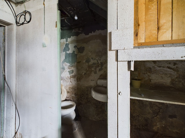 bathroom with toilet