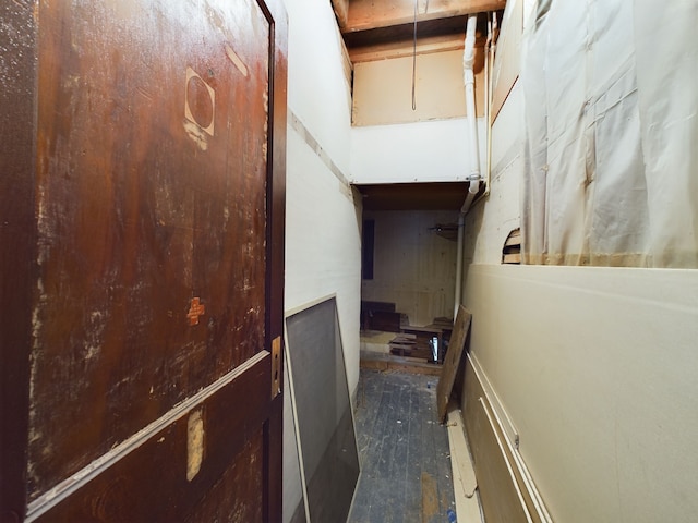 view of hall