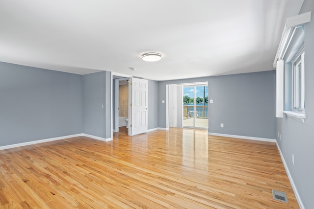 1794 S Hughes Rd, Brighton, MI 48114 - spare room with light wood finished floors and baseboards