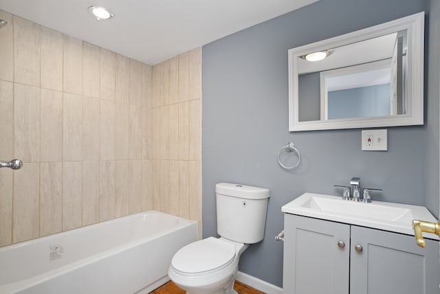 1794 S Hughes Rd, Brighton, MI 48114 - full bath featuring vanity and tub / shower combination