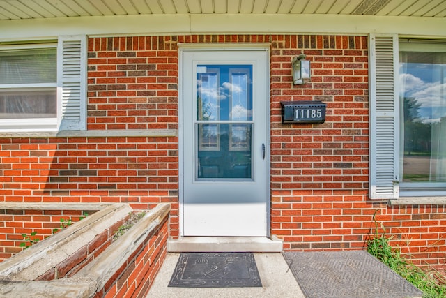 view of property entrance