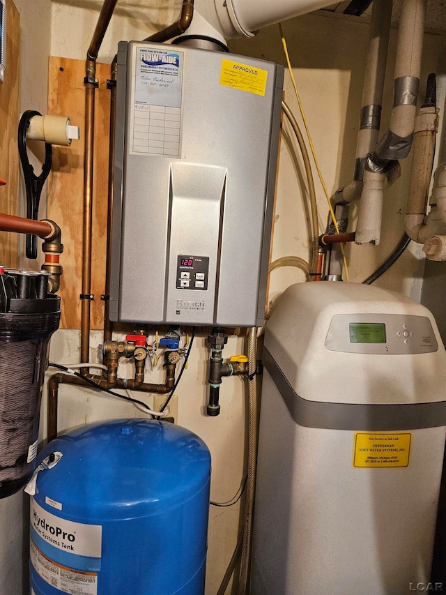 utilities with water heater