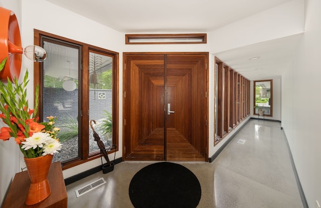 view of entrance foyer