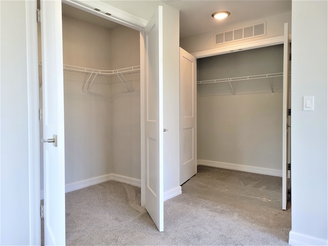 view of closet