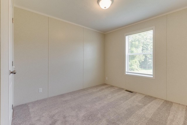 575 Gallery Dr Unit 48, Eaton Rapids, MI 48827 - carpeted empty room with ornamental molding