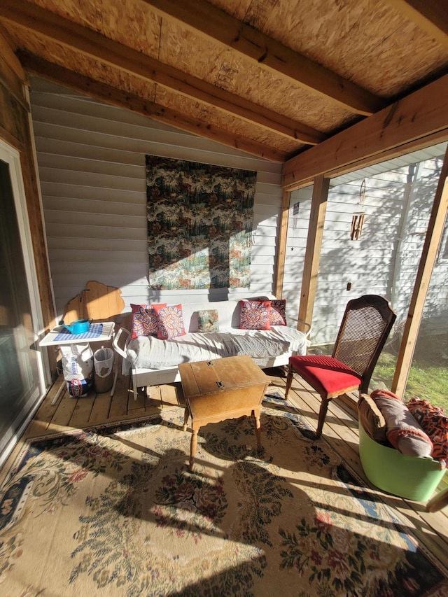 view of patio / terrace featuring an outdoor hangout area