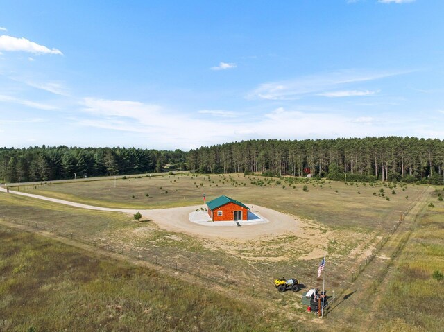 2835 Walton Rd, Kingsley, MI 49649 - bird's eye view of a heavily wooded area