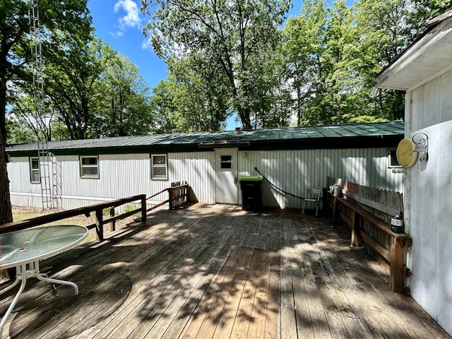 view of deck