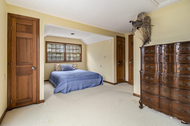 5925 Jagger Rd, Ludington, MI 49431 - bedroom featuring light colored carpet and baseboards