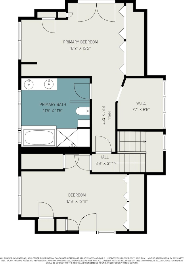 5925 Jagger Rd, Ludington, MI 49431 - view of room layout