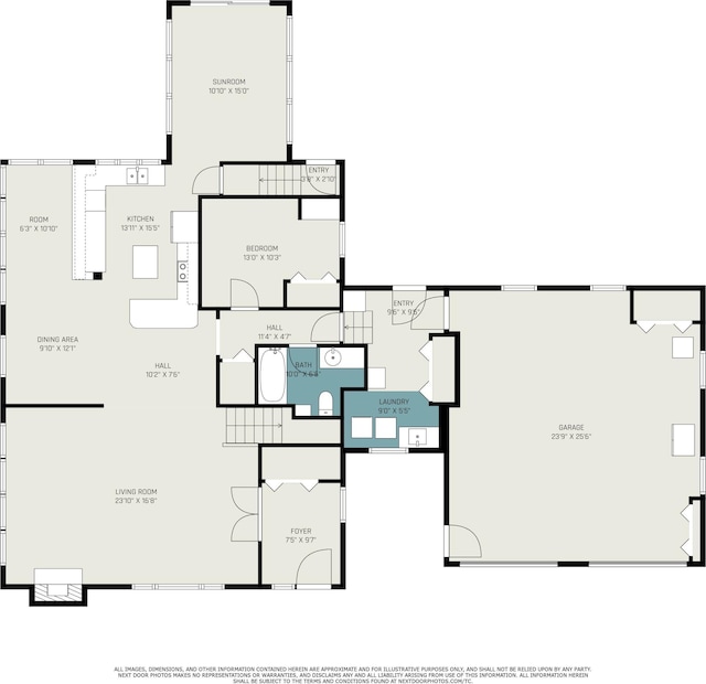 5925 Jagger Rd, Ludington, MI 49431 - view of room layout