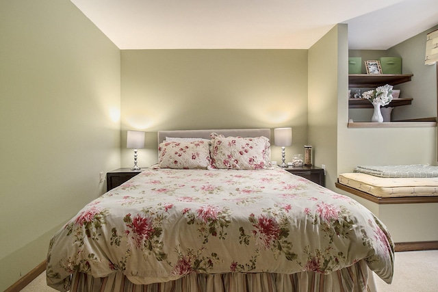 5925 Jagger Rd, Ludington, MI 49431 - carpeted bedroom featuring baseboards