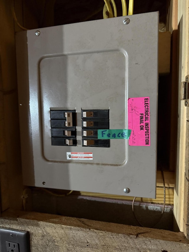 5925 Jagger Rd, Ludington, MI 49431 - utility room with electric panel