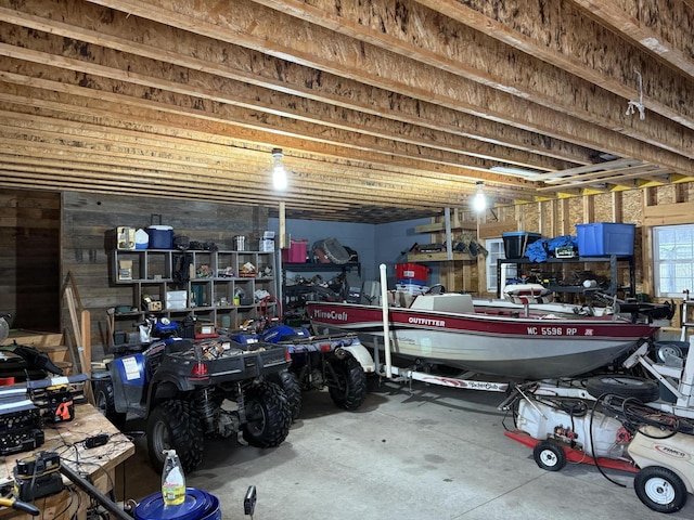 5925 Jagger Rd, Ludington, MI 49431 - view of garage