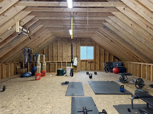 5925 Jagger Rd, Ludington, MI 49431 - view of attic