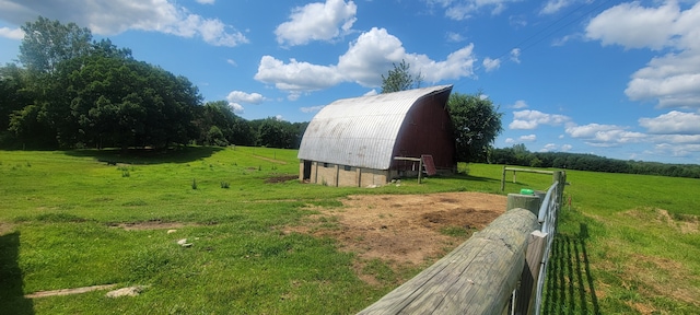 3150 Swaffer Rd, Millington, MI 48746 - view of barn with a view of rural / pastoral area and a yard