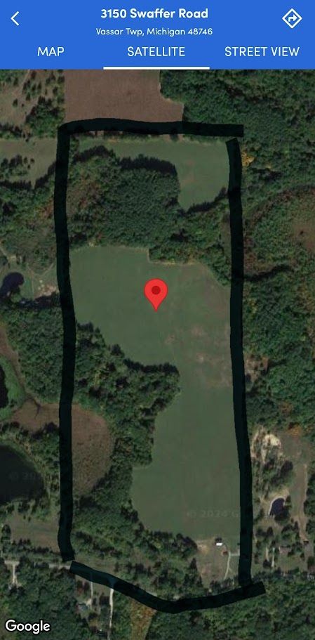 3150 Swaffer Rd, Millington, MI 48746 - aerial overview of property's location