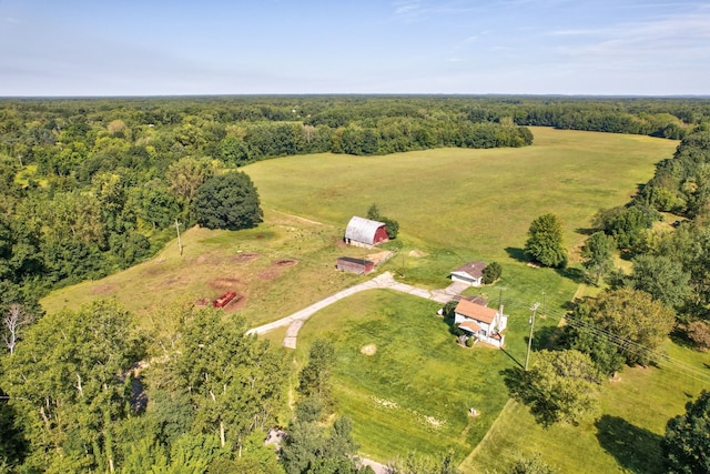 3150 Swaffer Rd, Millington, MI 48746 - aerial view of property and surrounding area with a forest and rural landscape