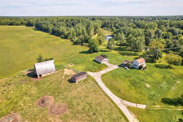 3150 Swaffer Rd, Millington, MI 48746 - bird's eye view of a heavily wooded area