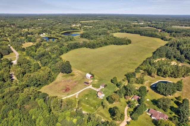 3150 Swaffer Rd, Millington, MI 48746 - aerial view of property and surrounding area featuring a nearby body of water and a forest