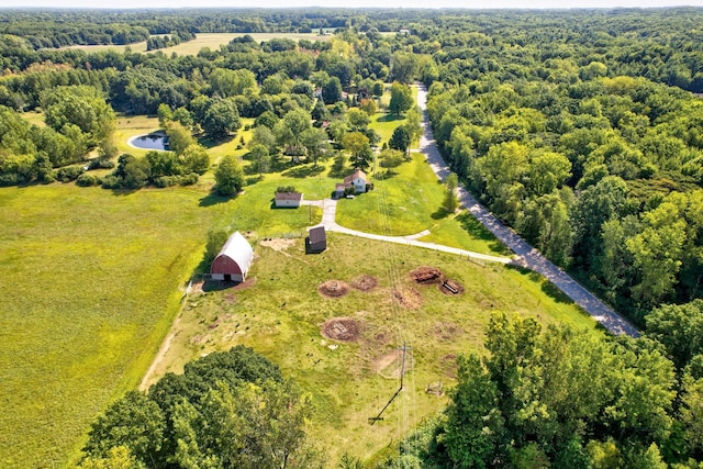 3150 Swaffer Rd, Millington, MI 48746 - aerial view of a forest