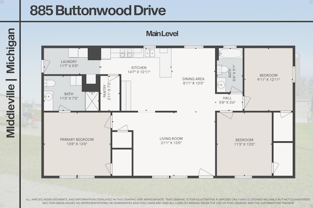 885 Buttonwood Dr, Middleville, MI 49333 - photo 2