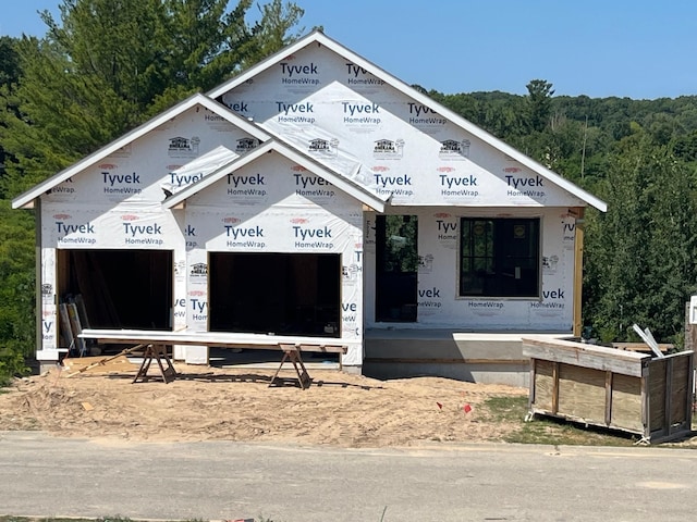 view of property under construction