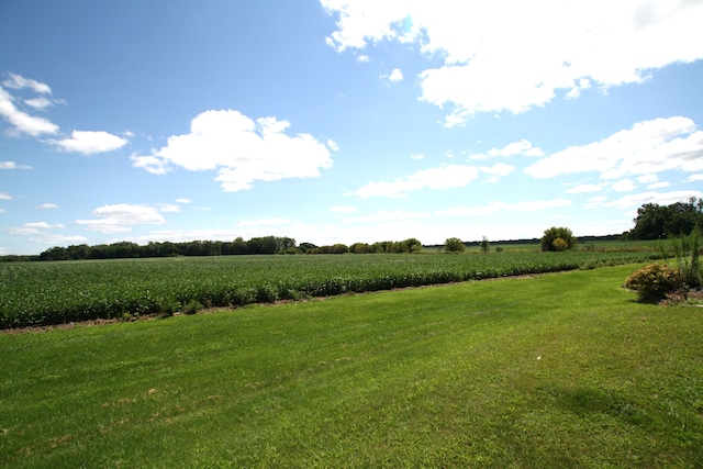 view of nature with a rural view