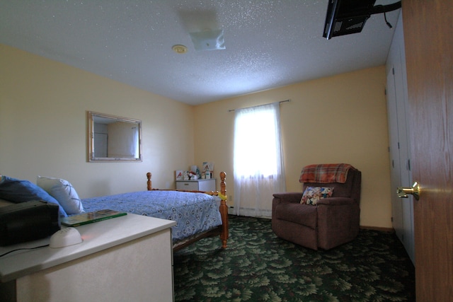 bedroom with carpet flooring