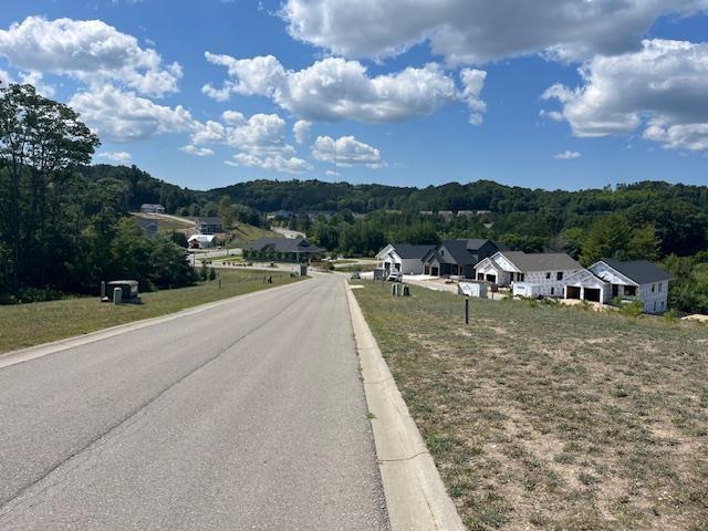 13828 S Azmiuth Dr, Traverse City, MI 49684 - view of asphalt street with curbs