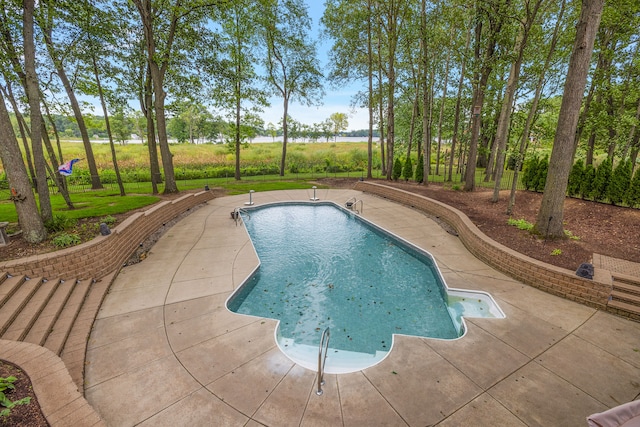 12120 Shaffer Rd, Davisburg, MI 48350 - outdoor pool with a patio area