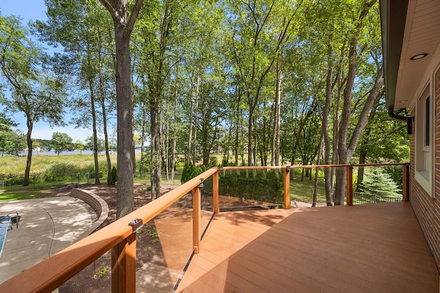 12120 Shaffer Rd, Davisburg, MI 48350 - view of wooden deck