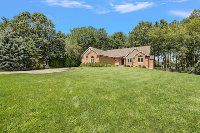 12120 Shaffer Rd, Davisburg, MI 48350 - single story home with brick siding