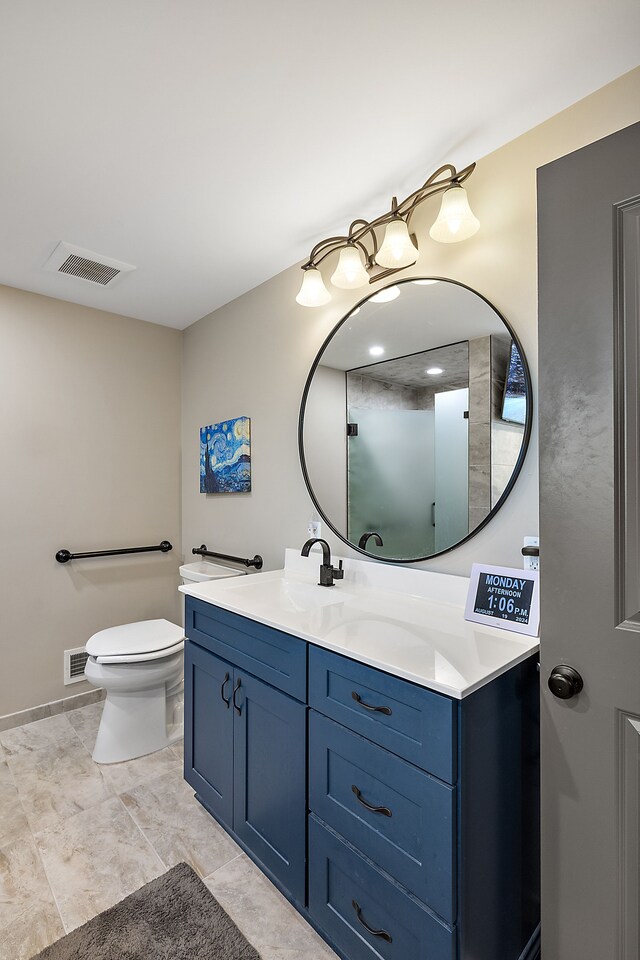 12120 Shaffer Rd, Davisburg, MI 48350 - bathroom featuring vanity and toilet