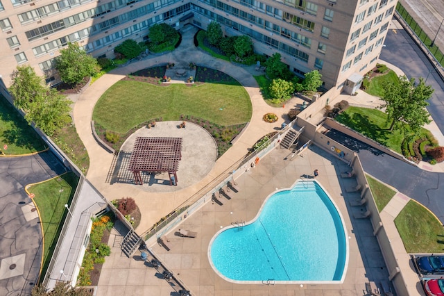 bird's eye view